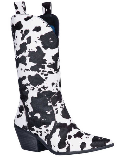 Image #1 - Dingo Women's Live A Little Western Boots - Pointed Toe, Black, hi-res