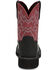 Image #5 - Justin Women's Gypsy Performance Western Boots - Broad Square Toe, Black, hi-res