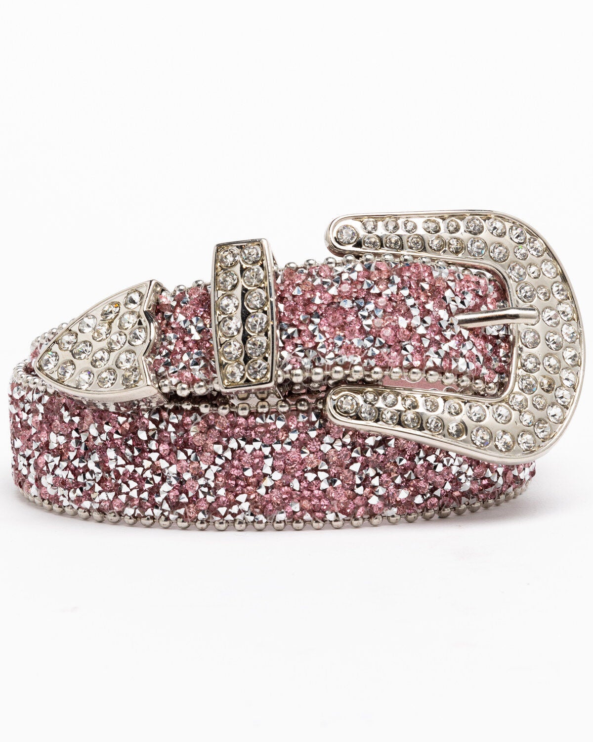 Shyanne Girls' Shimmer Glitz Belt, Pink, hi-res