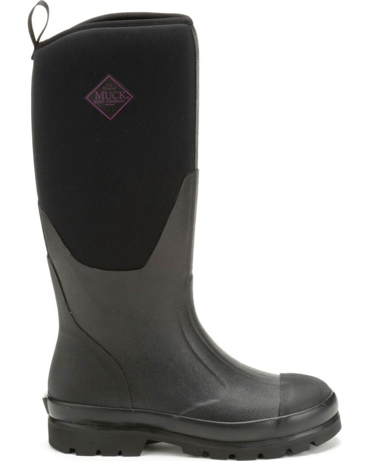 Black Waterproof Chore Tall Boots 