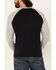 Image #4 - Rock & Roll Denim Men's FR Black Long Sleeve Work Raglan T-Shirt, Black, hi-res