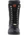 Image #4 - Milwaukee Leather Women's Black Moto Zipper Boots - Soft Toe, Black, hi-res