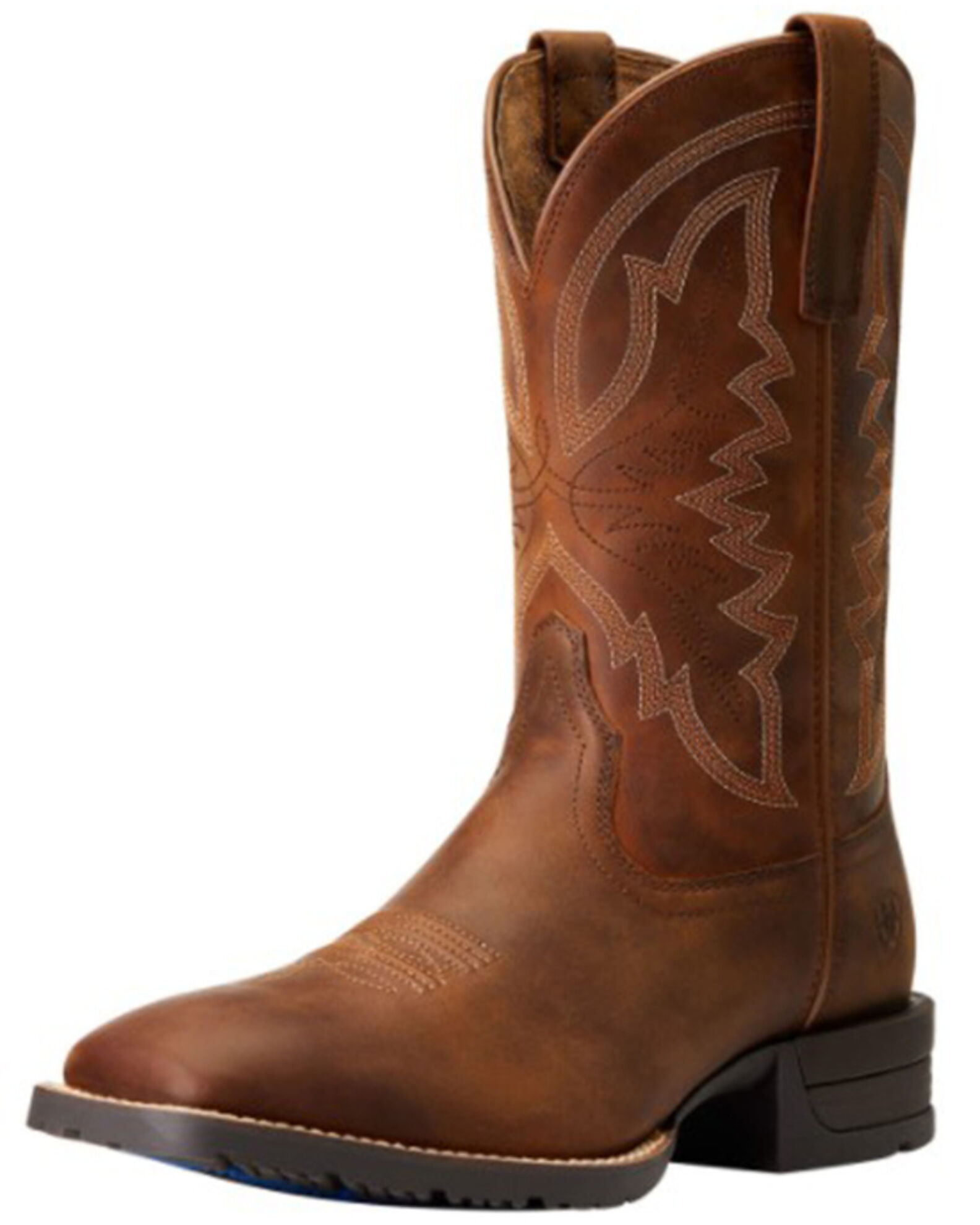 Ariat Men s Hybrid Ranchwork Western Boots Broad Square Toe