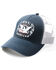 Image #1 - Shyanne Women's Proud American Graphic Mesh-Back Ball Cap , Navy, hi-res