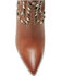 Free People Women's Dakota Heel Studded Leather Western Boots - Pointed Toe , Brown, hi-res