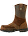 Image #3 - Georgia Men's Athens Steel Toe Wellington Boots, Brown, hi-res