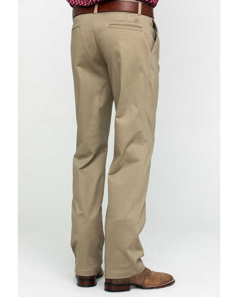 Image #3 - Wrangler Men's Khaki Casual Pleated Front Western Pants , Beige/khaki, hi-res
