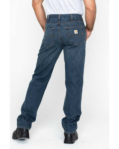 Image #5 - Carhartt Workwear Men's Relaxed Fit Holter Jeans, Dark Stone, hi-res