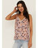 Image #1 - Idyllwind Women's Lurex Little Lace Tank Top, Lavender, hi-res