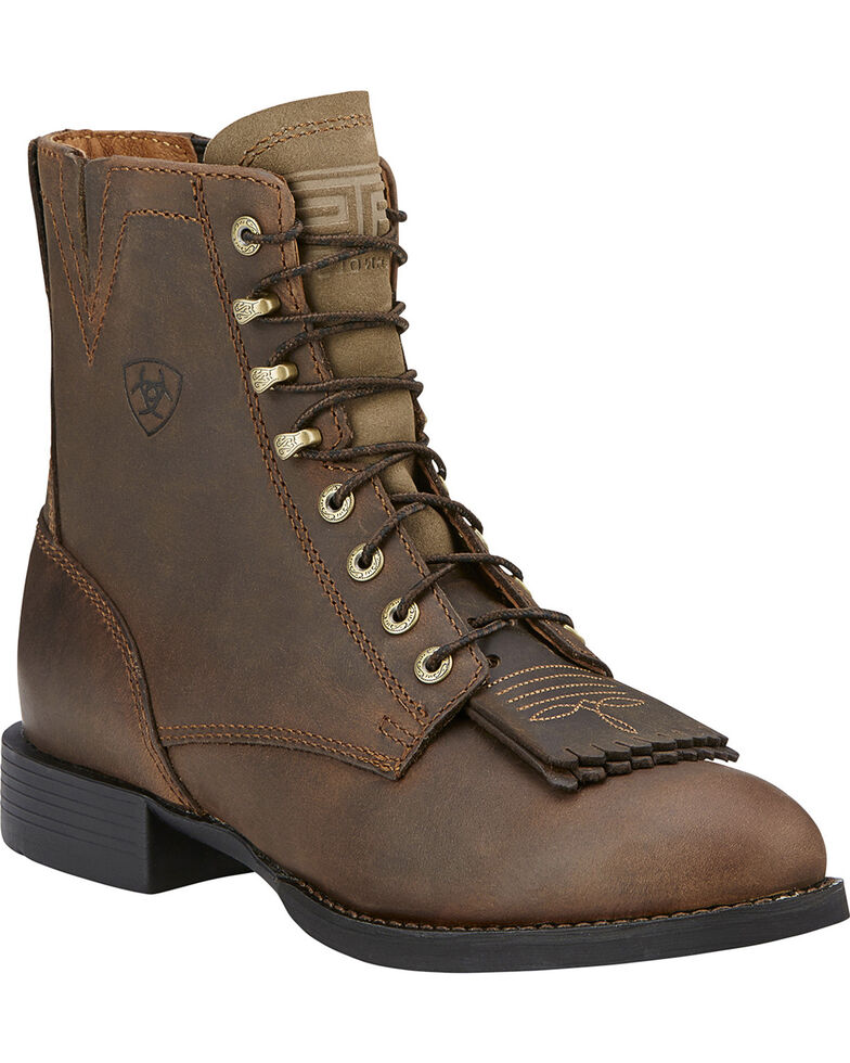 Ariat Women&#39;s Heritage Lacer II Western Boots | Boot Barn