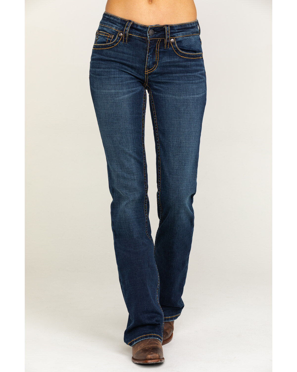 Image #2 - Shyanne Women's Dark  Wash Cool Nights Riding Jeans , , hi-res