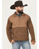Image #1 - Ariat Men's Caldwell Reinforced Snap Pullover, Khaki, hi-res