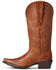 Image #2 - Ariat Women's Treasured Heritage X Elastic Calf Western Boot - Snip Toe, Brown, hi-res