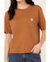 Image #3 - Carhartt Women's Loose Fit Lightweight Short Sleeve T-Shirt, Tan, hi-res