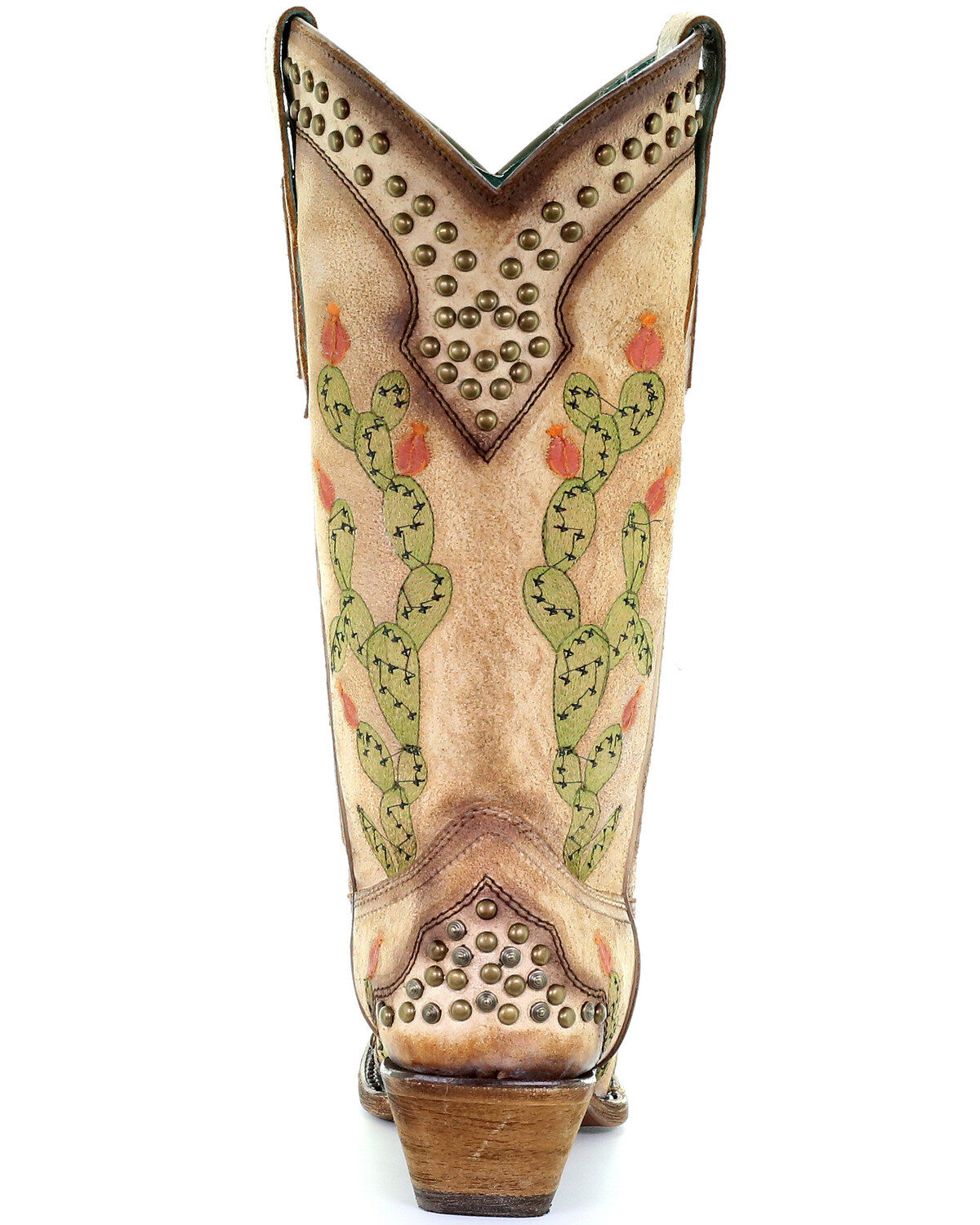 Image #4 - Corral Women's Nopal Cactus Western Boots - Snip Toe, , hi-res