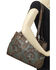 American West Women's Hand Tooled Concealed Carry Multi-Compartment Tote, Distressed Brown, hi-res