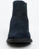 Image #4 - Laredo Men's Cambridge Suede Western Ankle Boots - Broad Square Toe, Blue, hi-res