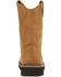 Georgia Kid's Wild West Work Wellington Boots, Brown, hi-res