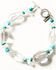 Paige Wallace Women's Quartz & Turquoise Bracelet, Turquoise, hi-res