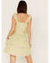 Heartloom Women's Rianne Ruffle Tiered Dress, Green, hi-res