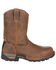 Georgia Boot Men's Eagle One Waterproof Pull On Work Boots - Soft Toe, , hi-res