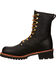 Image #3 - Georgia Boot Men's Logger Work Boots - Round Toe, Black, hi-res