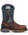 Cody James Men's Decimator Waterproof Western Work Boots - Nano Composite Toe, Brown, hi-res