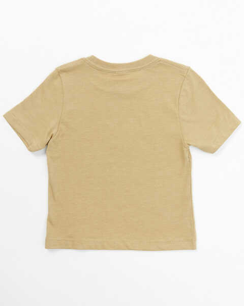 Cody James Toddler Boys' Wild One Short Sleeve Graphic T-Shirt, Tan, hi-res