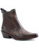 Bed Stu Women's Cliffhanger Western Booties - Snip Toe, Black, hi-res