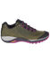 Image #2 - Merrell Women's Siren Traveller 3 Hiking Shoes - Soft Toe, Green, hi-res