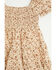 Image #2 - Yura Toddler Girls' Floral Print Dress, Cream, hi-res