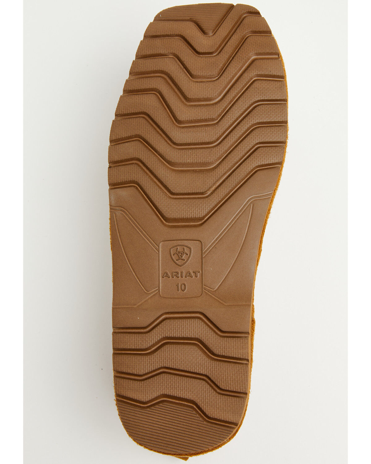 Image #6 - Ariat Men's Lasso Suede Slippers, Chestnut, hi-res