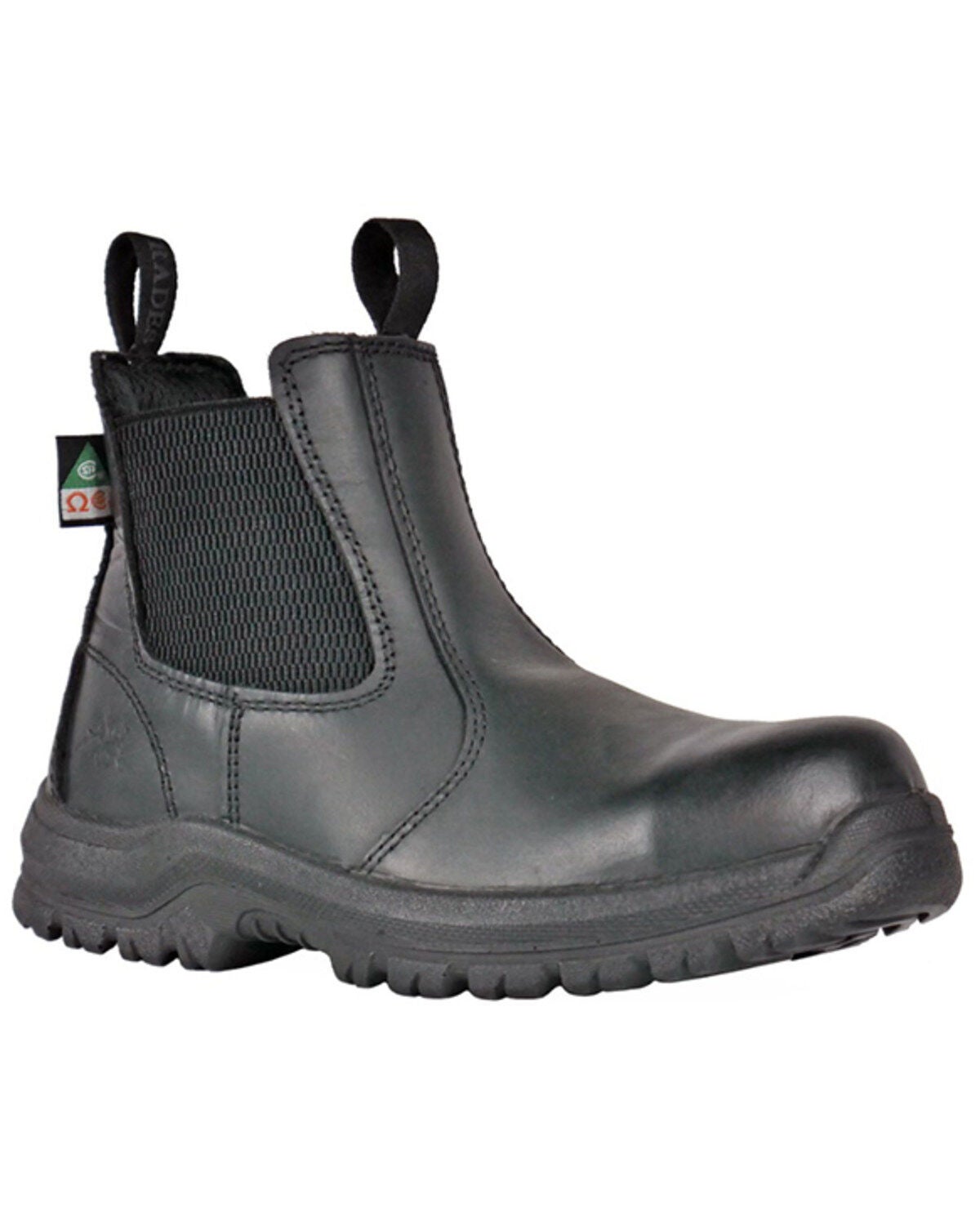 Moxie Trades Women's Angelina Work Boots - Composite Toe, Black, hi-res