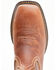 Brothers & Sons Men's Lite Western Performance Boots - Broad Square Toe, Brown, hi-res