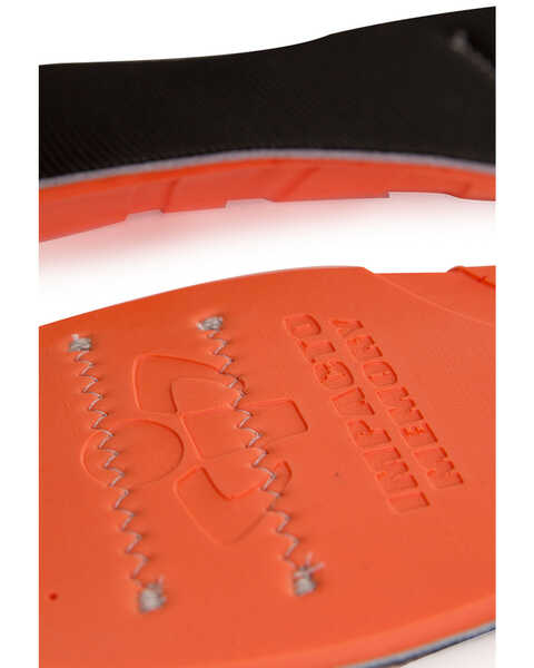 Impacto Anti-Fatigue Memory Foam ESD Insoles - Men's Size 10-11, Black/orange, hi-res