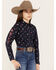 Image #1 - Ariat Girls' Team Kirby Long Sleeve Button Down Western Shirt, , hi-res