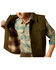 Image #2 - Ariat Men's Solid Unlined Canvas Rancher Vest, Brown, hi-res