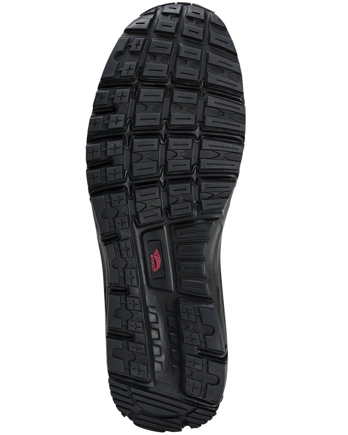 Image #7 - Avenger Men's Thresher Waterproof Work Shoes - Alloy Toe, Black, hi-res