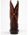 Image #5 - RANK 45 Men's Barley Western Performance Boots - Square Toe, , hi-res