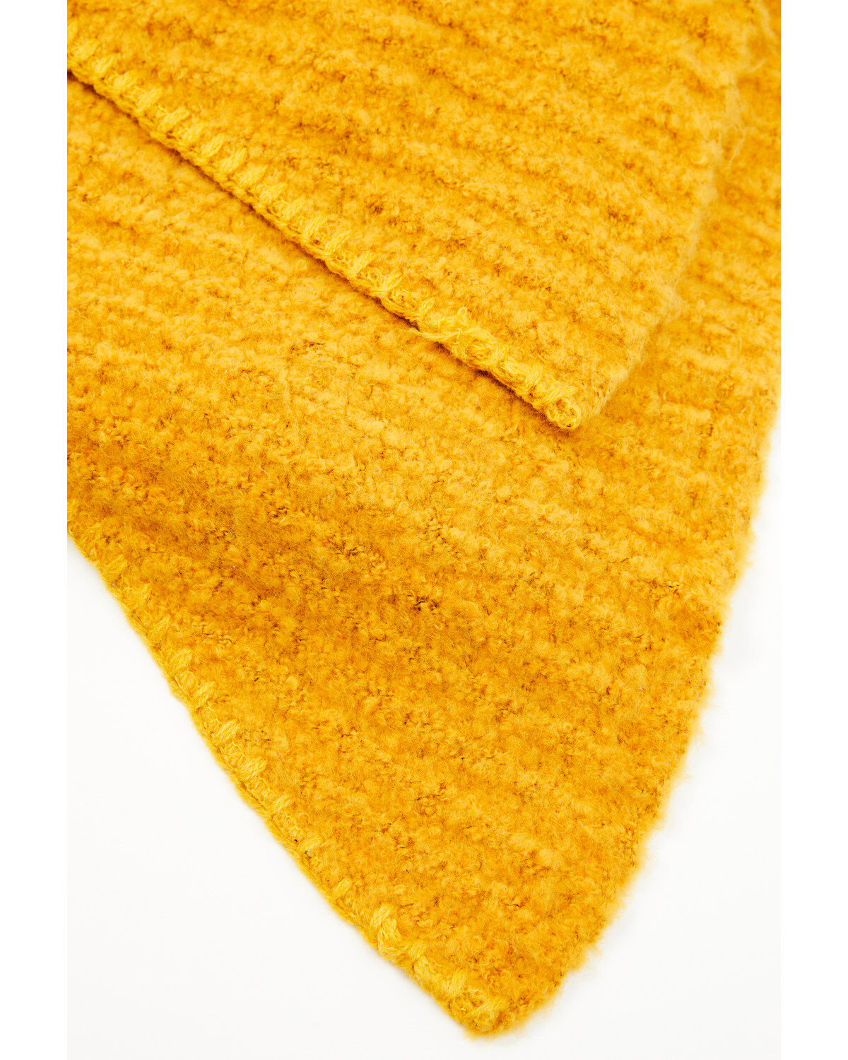 Image #3 - Free People Women's Ripple Recycled Blend Blanket Scarf, Gold, hi-res