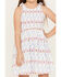 Image #3 - Shyanne Girls' Ikat Print Mini Dress, White, hi-res