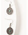 Image #3 - Shyanne Women's Turquoise Cross 6pc Cross Earring Set, Silver, hi-res