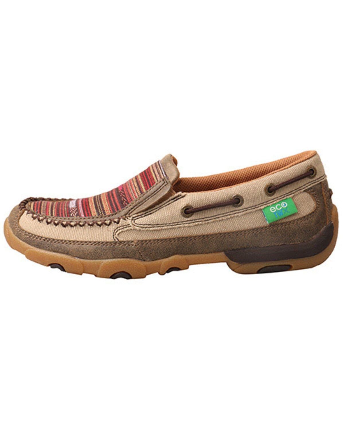 Image #3 - Twisted X Women's Slip-On Driving Mocs, , hi-res