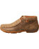 Image #3 - Twisted X Women's Diamond Driving Moc Shoes, Tan, hi-res