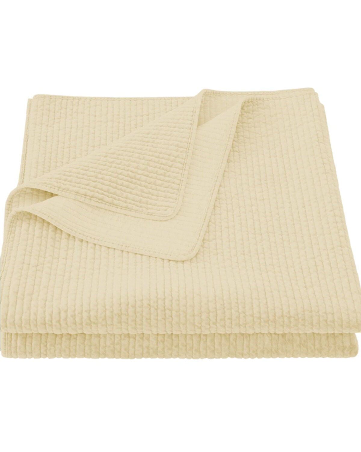 Image #3 - HiEnd Accents Light Tan Stonewashed Cotton & Velvet 3-Piece Full/Queen Quilt Set, Tan, hi-res