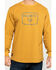 Image #4 - Hawx Men's Brown Box Logo Graphic Thermal Long Sleeve Work Shirt , , hi-res