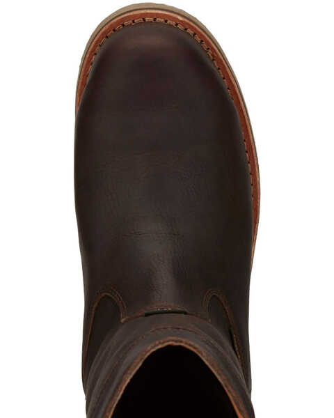 Chippewa Men's Serious Plus Waterproof Western Work Boots - Composite Toe, Brown, hi-res