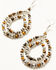 Image #2 - Shyanne Women's Juniper Sky Double Teardrop Earrings, Silver, hi-res