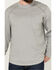 Image #3 - Hawx Men's FR Long Sleeve Pocket T-Shirt - Big, Silver, hi-res