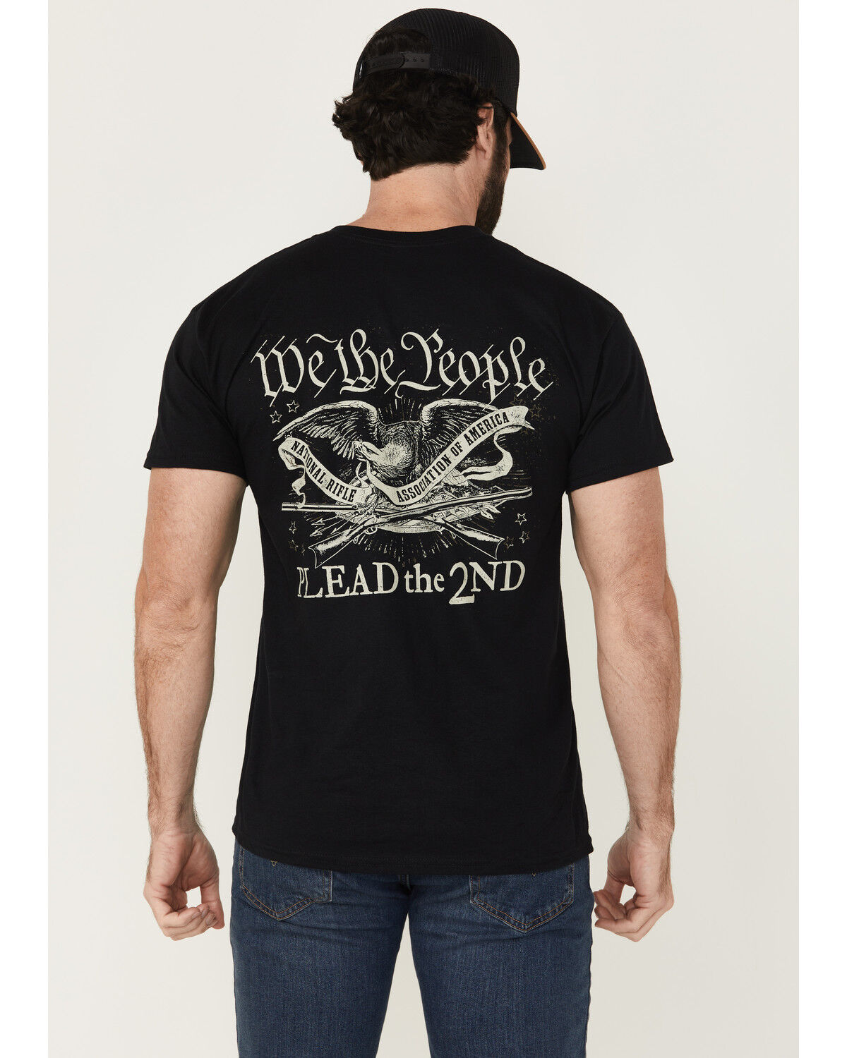 Buckwear Men´s NRA We Plead The 2nd Short Sleeve GraphicShirt
